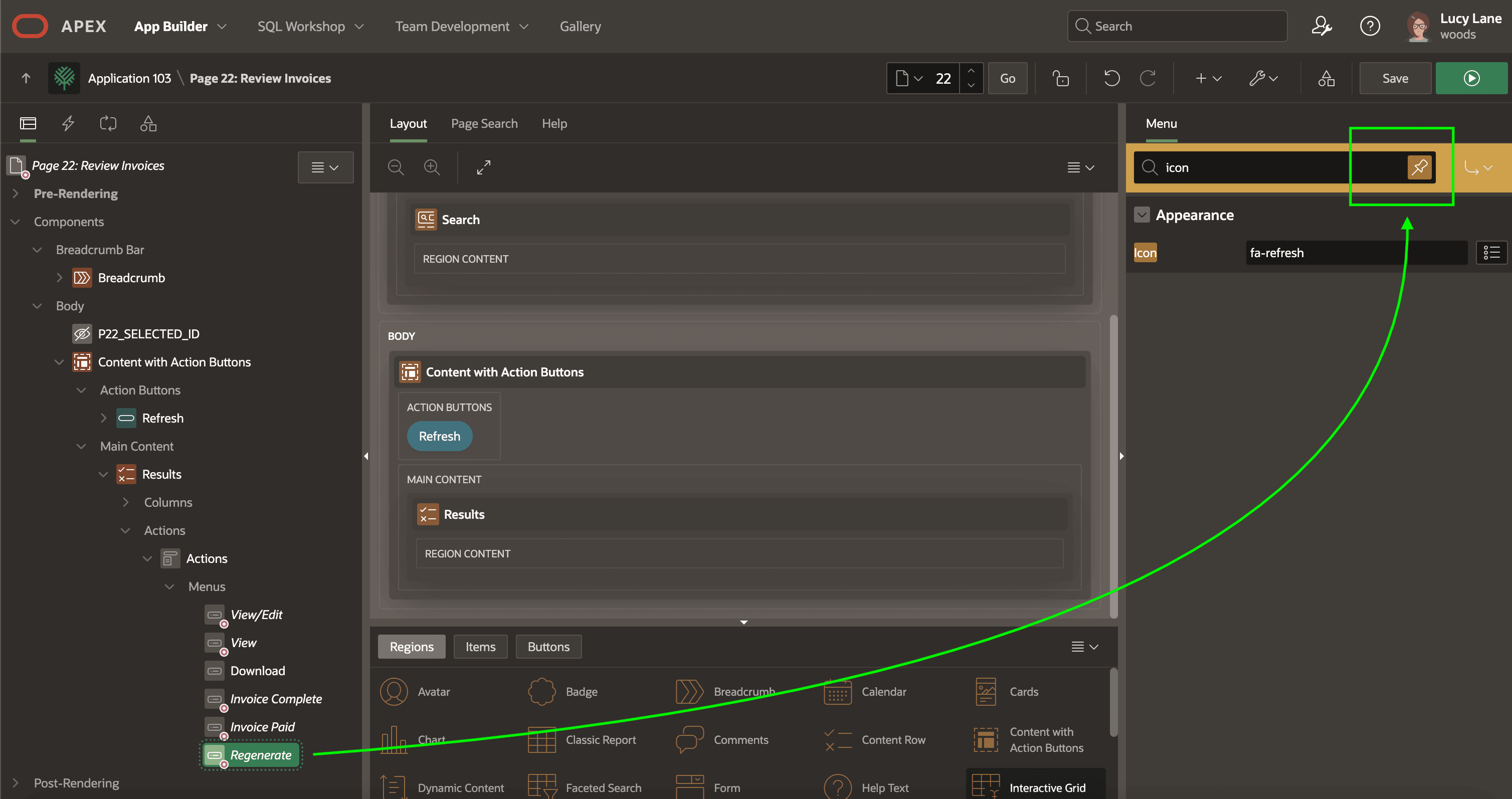 图 3-11 固定 Property Editor 搜索以跨组件工作